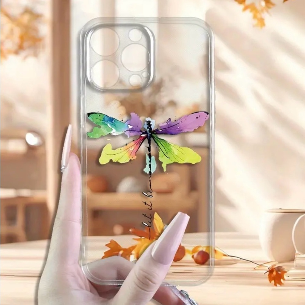iPhone 16 Max Pro Dragonfly Cell Phone Case NWT - Picture 2 of 9